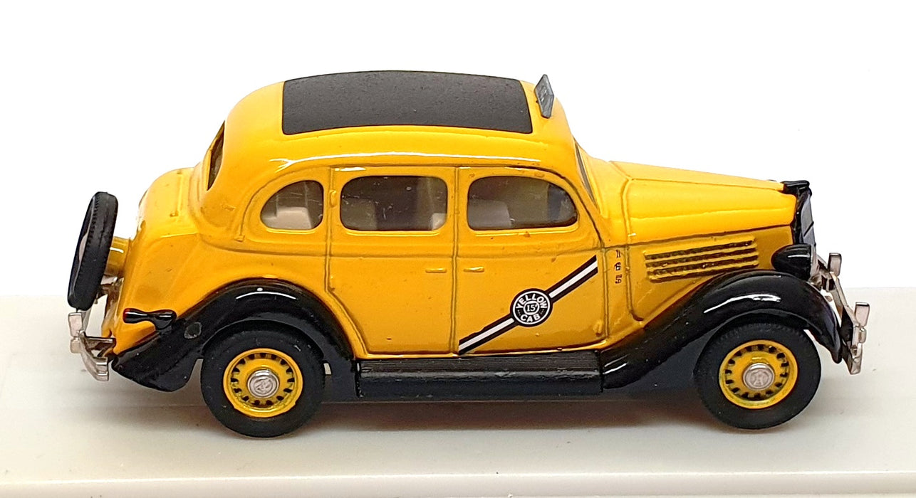 Rextoys 1/43 Scale No. 50 - 1935 Ford Conduite Interieure Taxi - Yellow