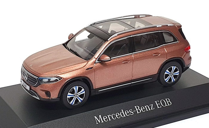 Herpa 1/43 Scale Diecast B6 696 1278 - Mercedes Benz EQB - Rose Gold