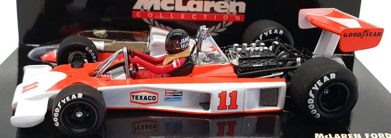 Minichamps 1/43 Scale 530 764311 - McLaren Ford M23 #11 J.Hunt