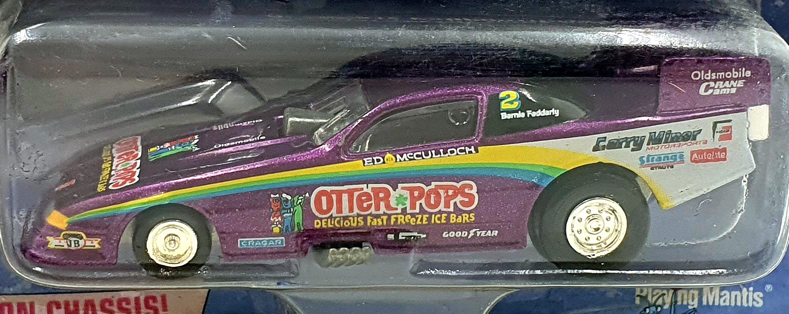 Johnny Lightning 1/64 Scale 322-01 Dragsters USA Oldsmobile Otter Pops 1991 #27
