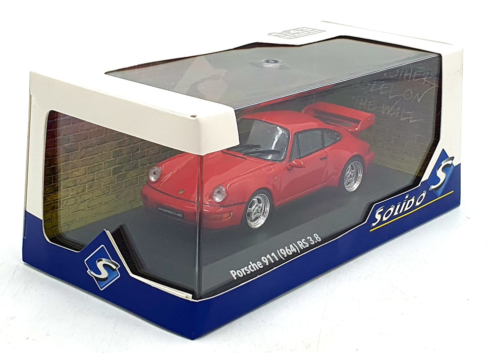 Solido 1/43 Scale Diecast S4316901 - Porsche 911 (964) RS 3.8 - Guards Red
