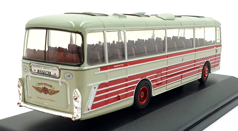 Oxford Diecast 1/76 Scale 76PAN005 - Plaxton Panorama Sheffield United Tours