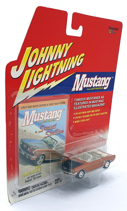 Johnny Lightning 1/64 Scale 291-11 - 1965 Convertible - Met. Orange