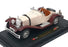 Burago 1/24 Scale 1509 - 1928 Mercedes Benz SSK - Beige/Maroon