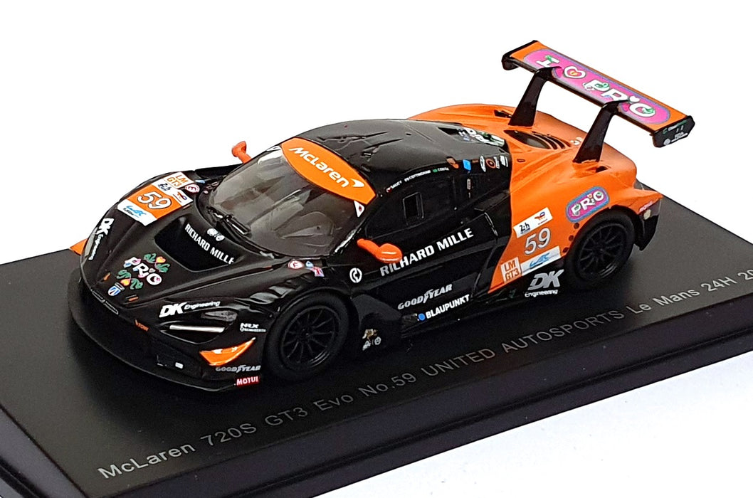 Spark 1/64 Scale Y397 - McLaren 720S GT3 Evo #59 24Hr Le Mans 2024