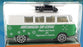 Jada Toys 1/64 Scale 100426A - Volkswagen T1 Arrowhead Ski Lodge - Green