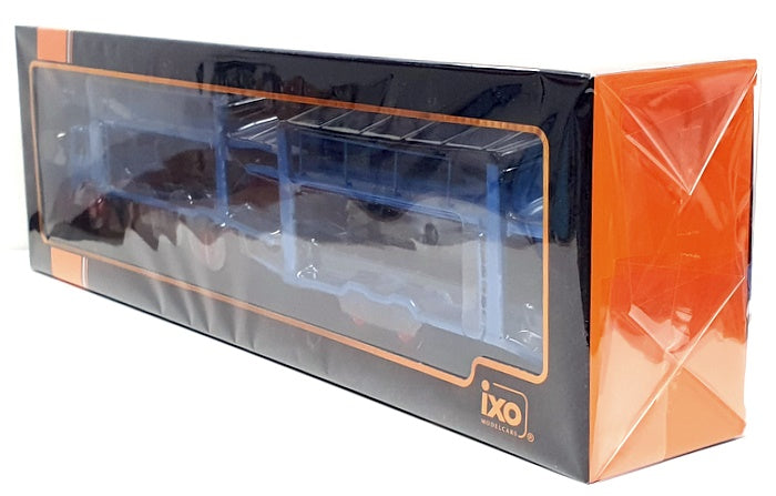 Ixo Models 1/43 Scale Diecast TTRX034 - MAN F7 Car Transporter - Blue