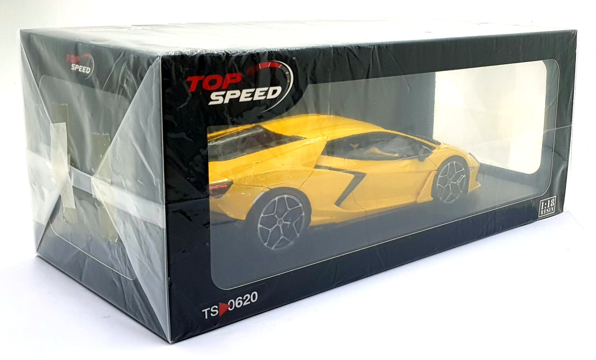 Top Speed 1/18 Scale Resin TS0620 - Lamborghini Revuelto - Yellow