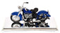 Maisto 1/18 Scale 39360 - 1953 Harley Davidson 74FL Hydra Glide - Blue