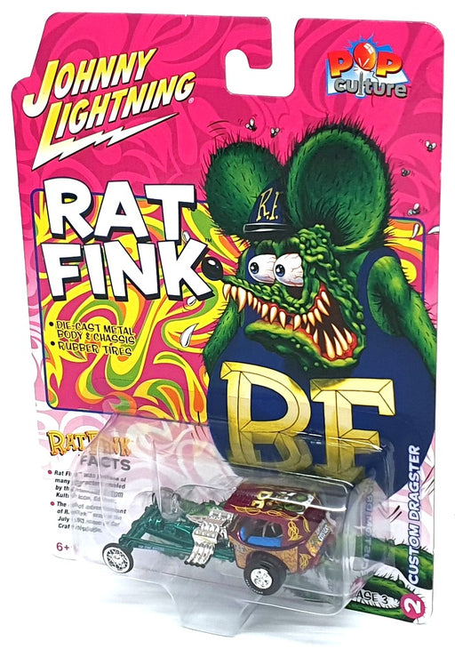 Johnny Lightning 1/64 Scale JLPC013 #2 - Rat Fink Custom Dragster