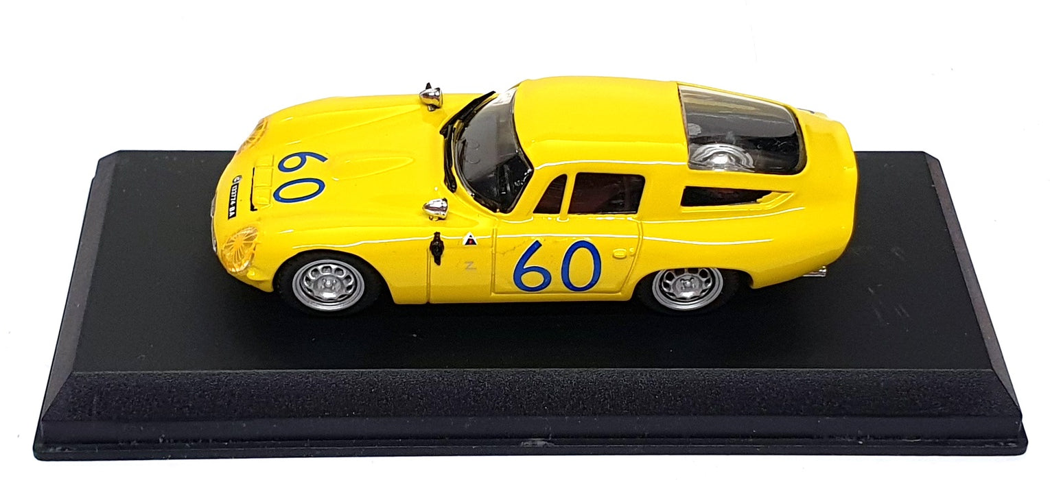 Best 1/43 Scale 9061 - Alfa Romeo TZ1 #60 Targa Florio 1965 - Yellow