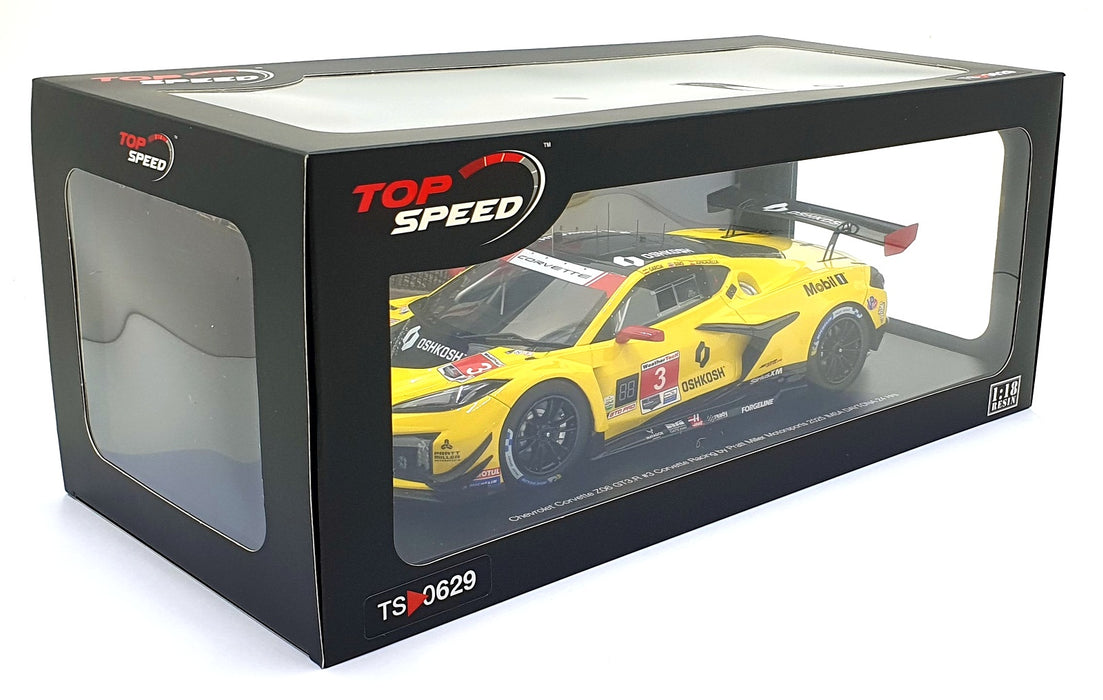 Top Speed 1/18 Scale Resin TS0629 Corvette Z06 GT3.R #3 Daytona 24h 2025