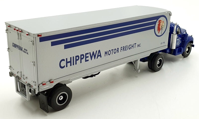 First Gear 1/34 Scale 19-1725 1960 Model B-61 Mack + Trailer Chippewa