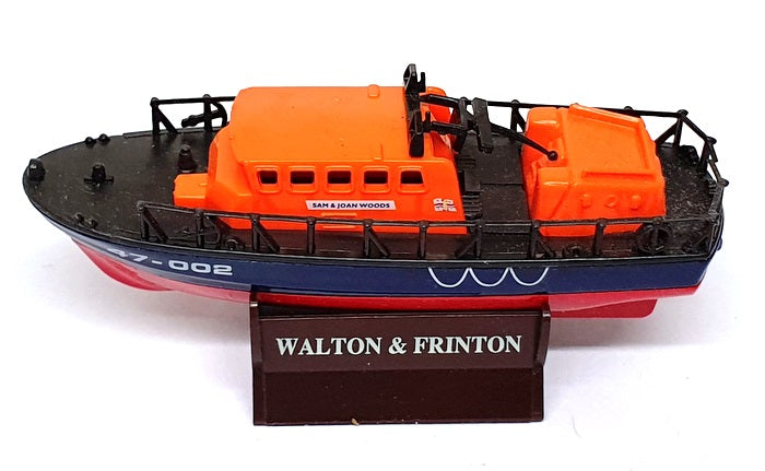 Lledo Appx 10cm Long LLB02 RNLI Lifeboat 47-002 Walton & Frinton Blue/Red/Orange