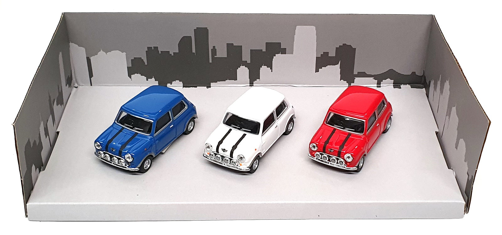 Cararama 1/43 Scale 35310 - Mini 3 Piece Set - Blue/White/Red