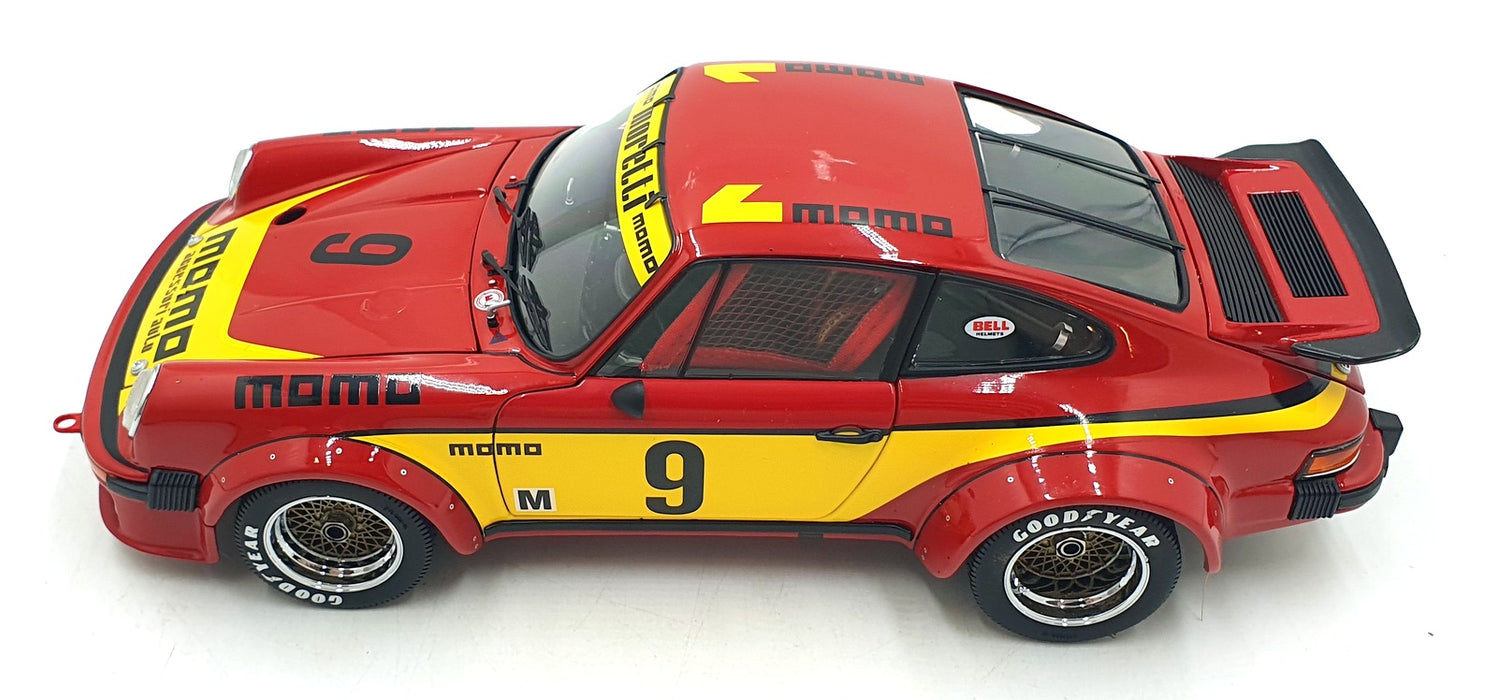 Exoto 1/18 Scale Diecast 19095 - Porsche 934 RSR Momo #9 - Red/Yellow
