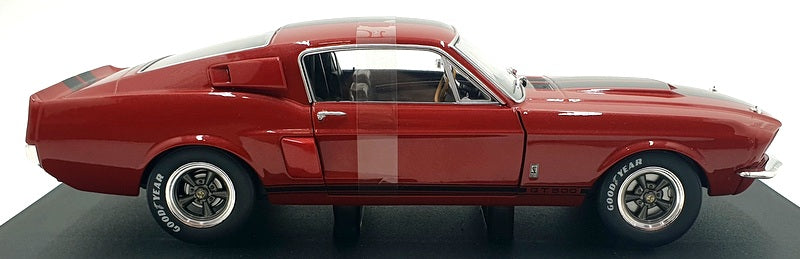 Solido 1/18 Scale S1802909 - Shelby GT500 1967 Burgundy/Black Glossy