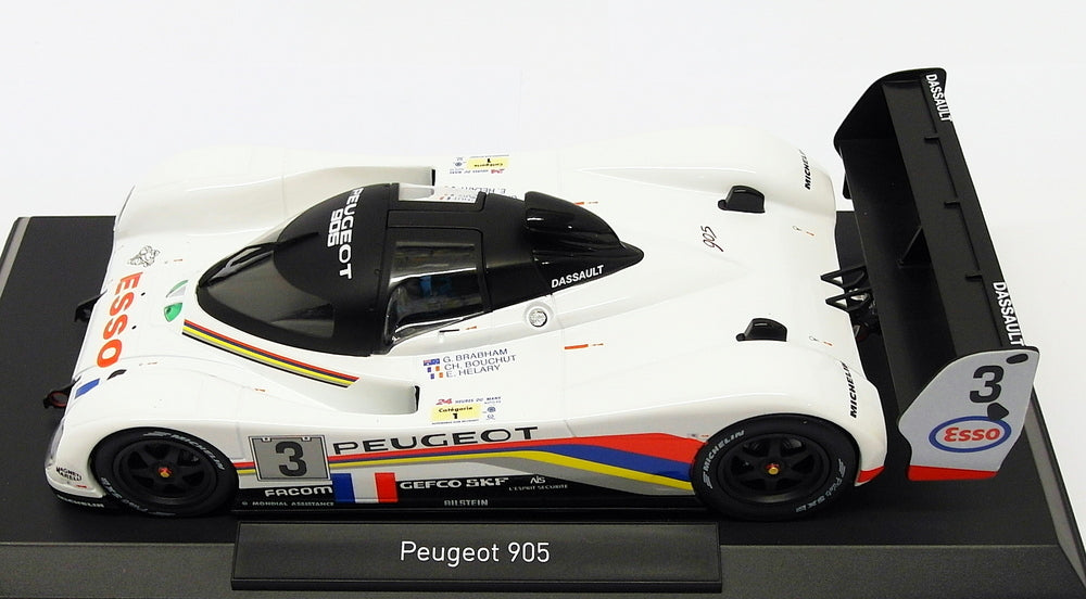 Norev 1/18 Scale 184773 - Peugeot 905 - #3 Winner France 24H 1993
