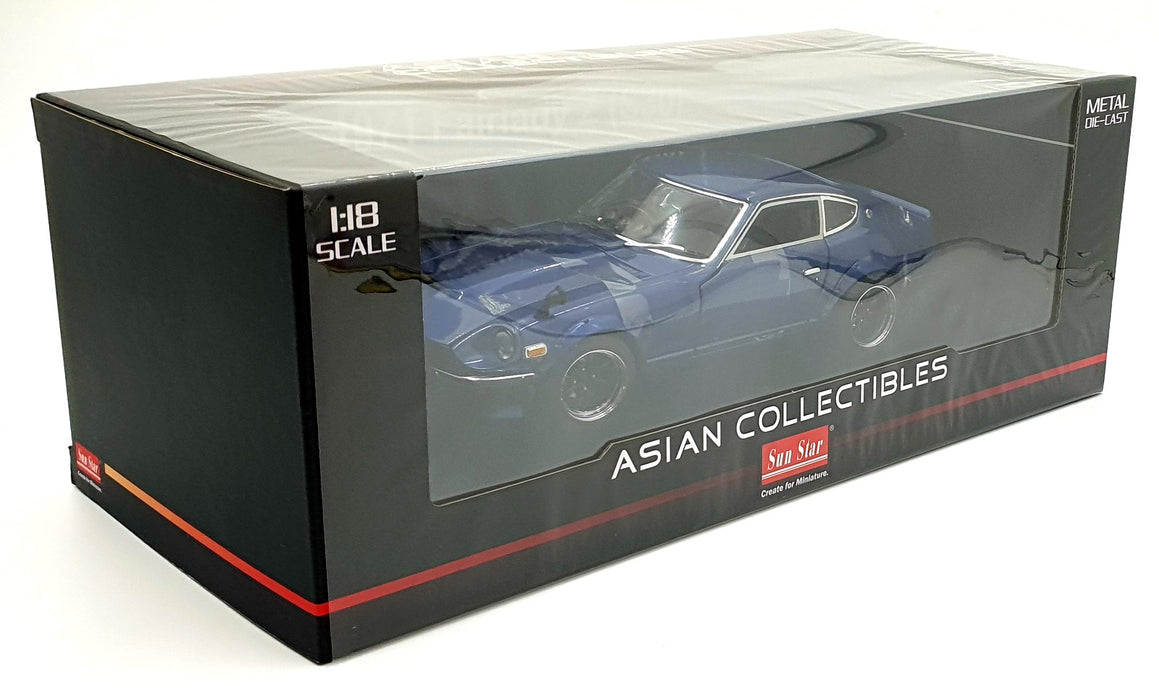 Sun Star 1/18 Diecast 3515R - 1971 Nissan Fairlady Z (S30) - Midnight Blue