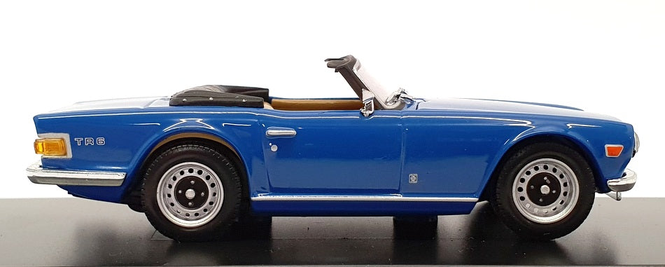 Edison Giocattoli 1/43 Scale 870421 - 1969 Triumph TR6 - Blue