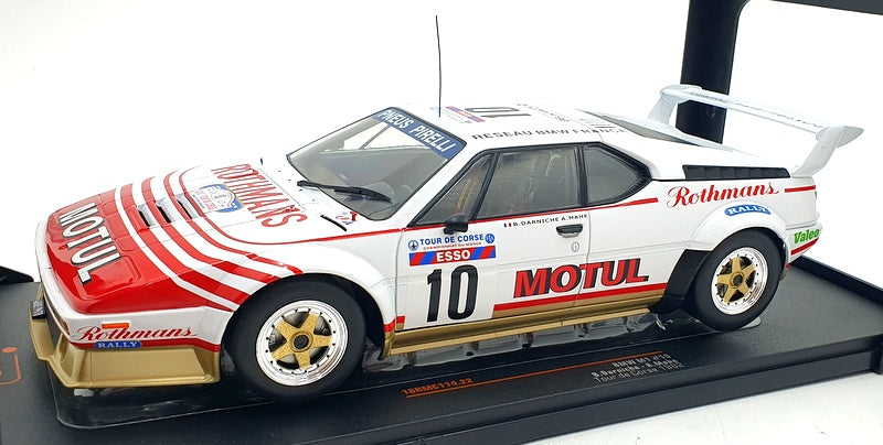 Ixo 1/18 Scale 18RMC114.22 - BMW M1 #10 Tour de Corse 1982