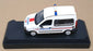 Verem 1/43 Scale Diecast V286 - Renault Kangoo Police Car - White