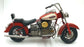Lesser & Pavey Tin Plated 37cm Long LP11226C - Vintage Motorcycle - Red/White