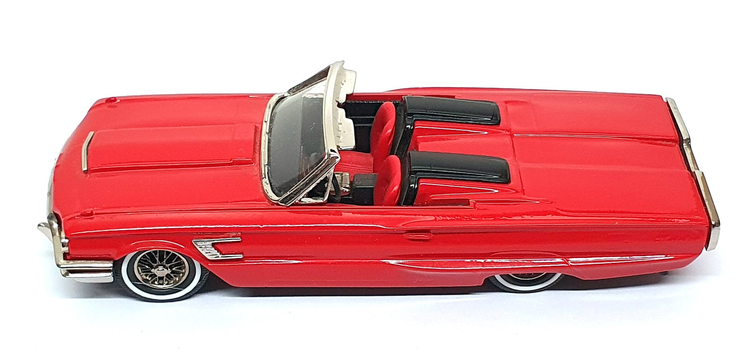Brooklin Models 1/43 Scale BRK47 - 1965 Ford Thunderbird Convertible - Red