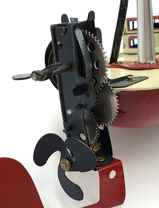Juguete Paya 40cm Long Tinplate Boat 629 - 1935 Barco Pasajeros
