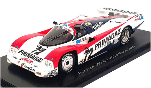 Spark 1/43 Scale Resin S9878 - Porsche 962 C #72 24h Le Mans 1989