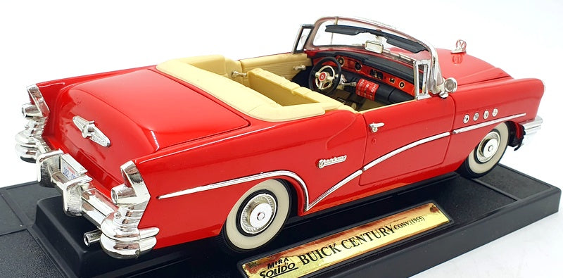 Mira 1/18 Scale Diecast 1137 - Buick Century Convertible - Cherokee Red