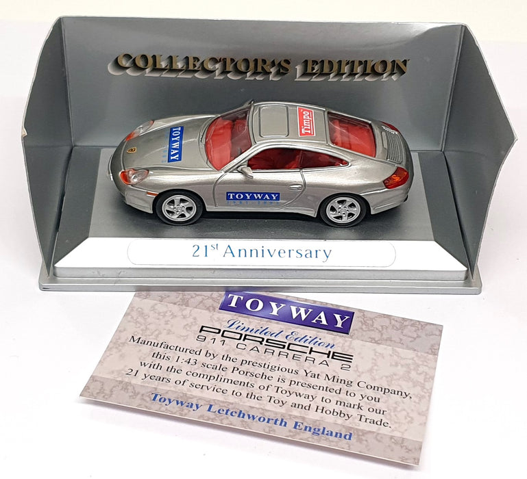 Road Signature 1/43 Scale 94221 - Porsche 911 Toyway 1981-2002 - Silver