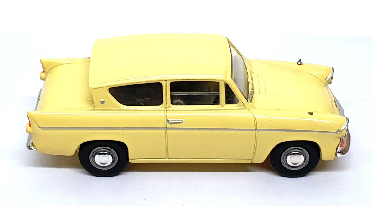 Vanguards 1/43 Scale Diecast VA1008 - Ford Anglia - Yellow