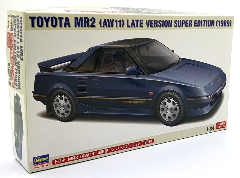 Hasegawa Kits 1/24 Scale 20725 - 1989 Toyota MR2 (AW11) Late Version Super Ed