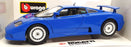 Burago 1/18 Scale Diecast 3035 - 1991 Bugatti EB 110 - Blue