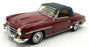 Norev 1/18 Scale Diecast DC221124T - Mercedes-Benz 190 SL - Dark Red