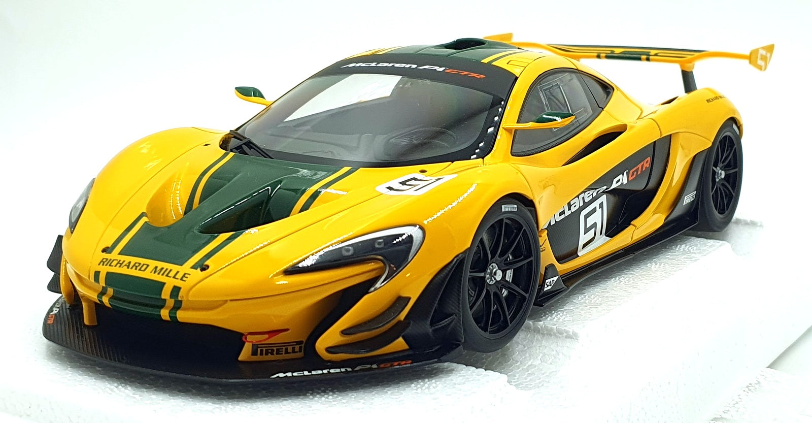 Autoart 1/18 Scale 81544 - McLaren P1 GTR #51 Geneva Motor Show 2019