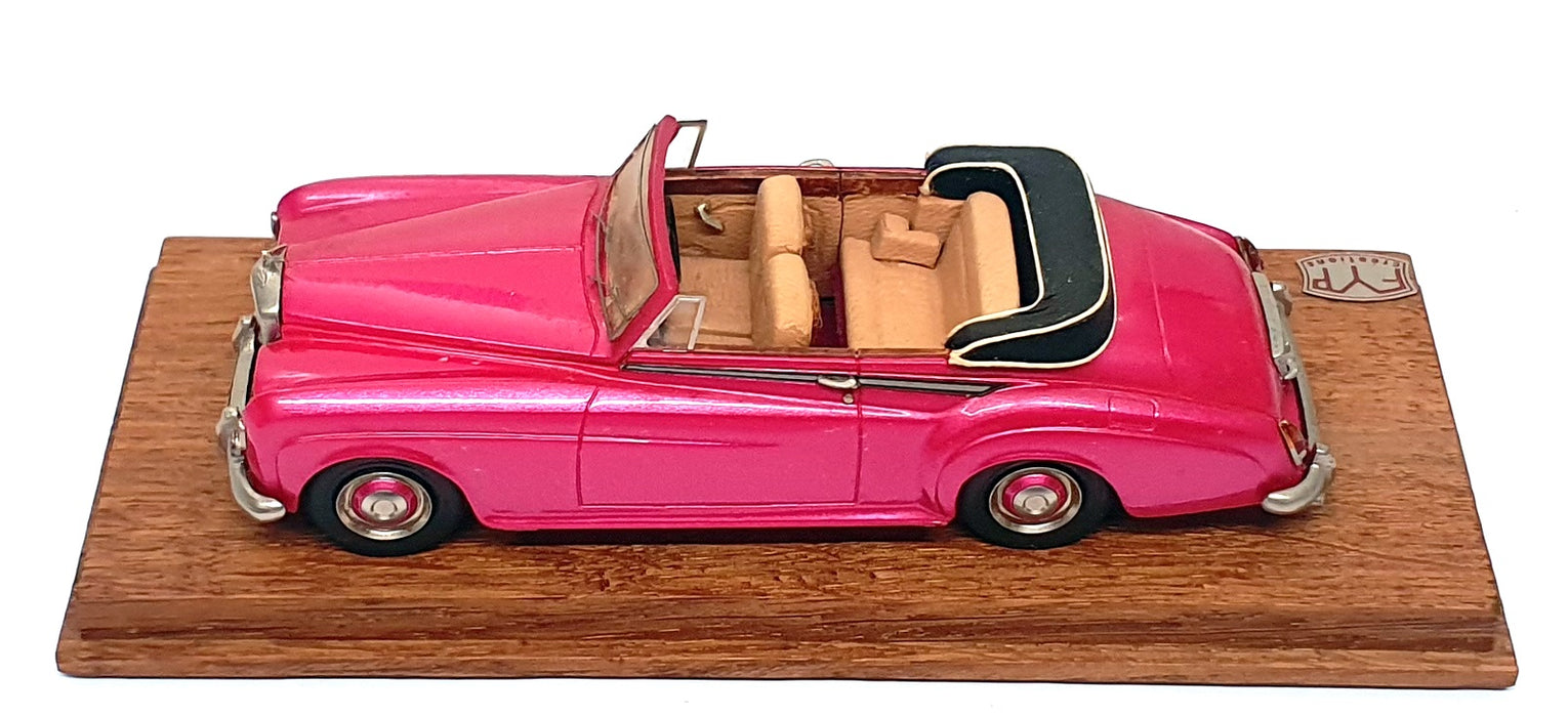 FYP Creations 1/43 Scale No. 6 - 1962 Bentley S3 DHC - Deep Pink