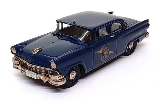 Brooklin 1/43 Scale BRK23AA 1956 Ford Mainline Michigan State Police Dark Blue