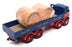 Corgi 1/50 Scale 10102 - ERF V 8W D/Side Lorry & Reels (Gwynne Bowen) Blue/Red
