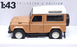 CMJ Diecast 1/43 Scale DC143DET - Land Rover Defender - Tan
