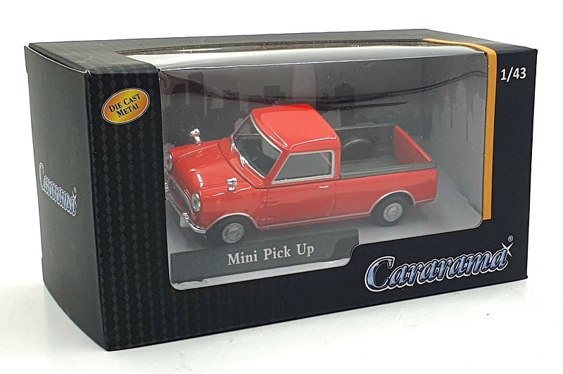 Cararama 1/43 Scale Diecast 4-15770 - Mini Pick Up - Red