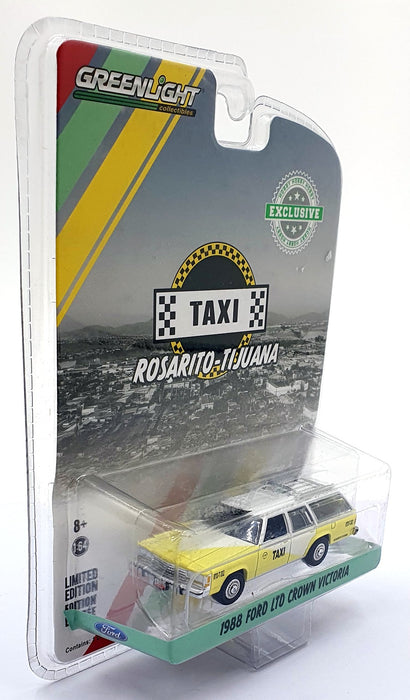 Greenlight 1/64 Scale 30002 - 1988 Ford Ltd Crown Victoria - Taxi 