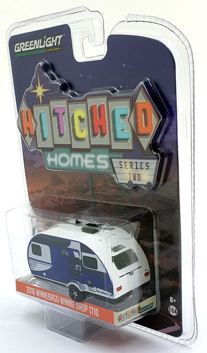 Greenlight 1/64 Scale 34020-D - 2016 Winnebago Winnie Drop 1710 - Blue