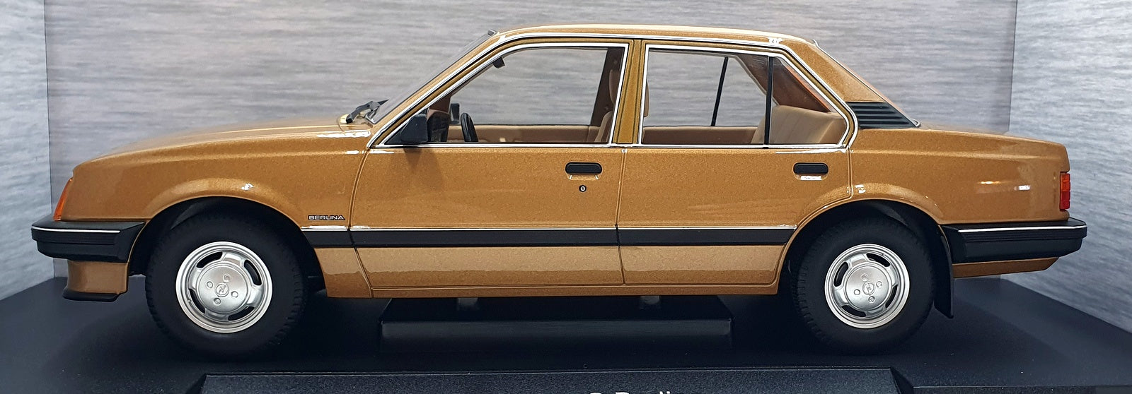 Model Car Group 1/18 Scale MCG18459 - Opel Ascona C Berlina - Met. Beige