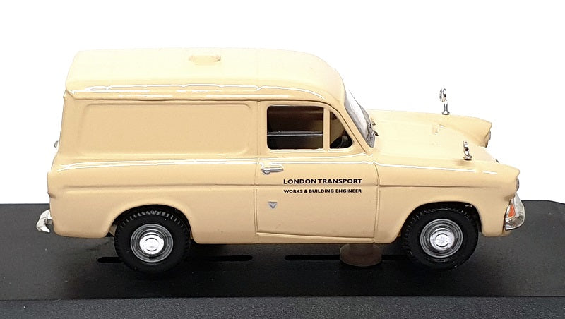 Vanguards 1/43 Scale VA00416 - Ford Anglia Van London Transport - Beige