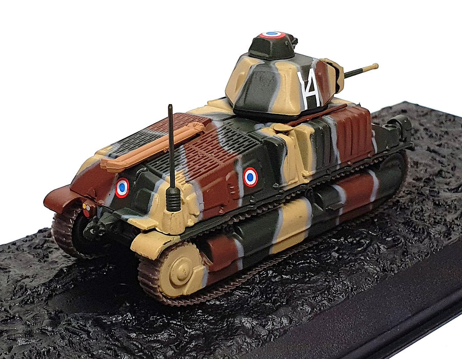 Atlas Editions 1/72 Scale 7 156 107 Somua S35 Tank French Army 1940 - Camouflage