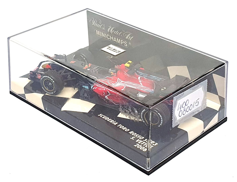 Minichamps 1/43 Scale 400 080015 - F1 Scuderia Toro Rosso STR3 S. Vettel 2008