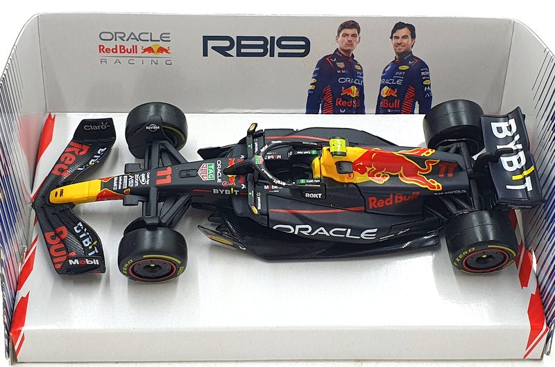 Burago 1/43 Scale 18-38082 - F1 Red Bull RB19 2023 #11 S.Perez