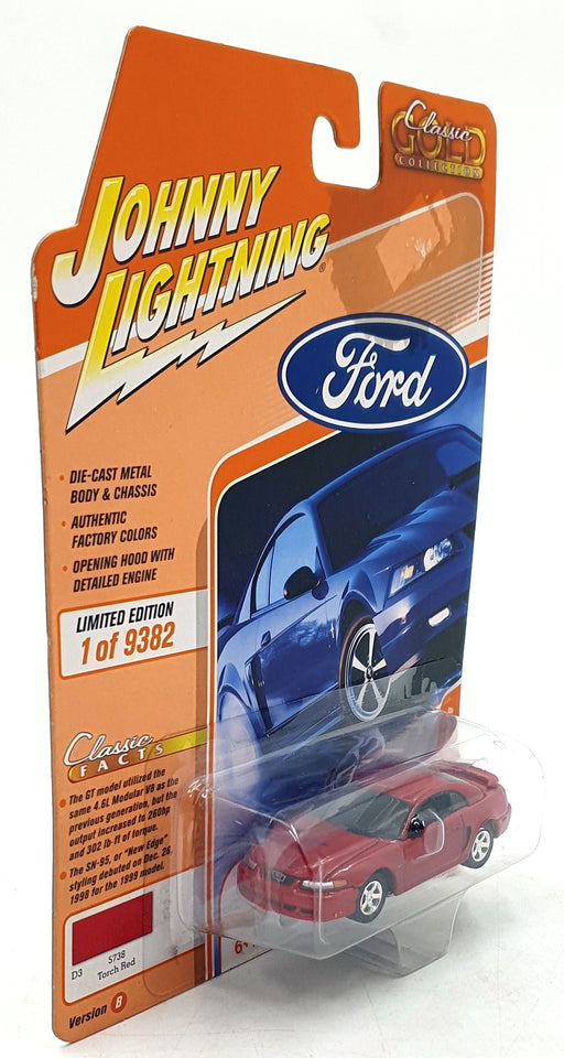 Johnny Lightning 1/64 Scale JLCG026 - 2003 Ford Mustang - Red